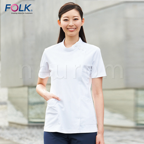 FOLK(フォーク) 女子上衣(ケーシー)