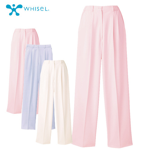 WHISeL(ホワイセル)　レディースツータックパンツ(ゆったり)WH10142